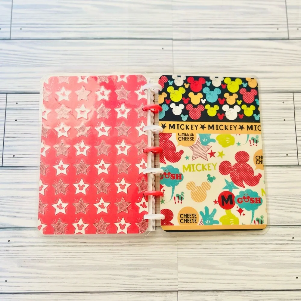 Happy planner mini size monthly and weekly layout disney Mickey Mouse